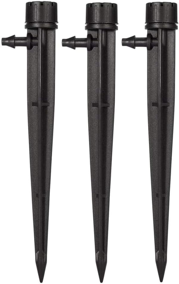 50 stk hagedryppere for 4mm/7mm rør 360 ​​grader 8