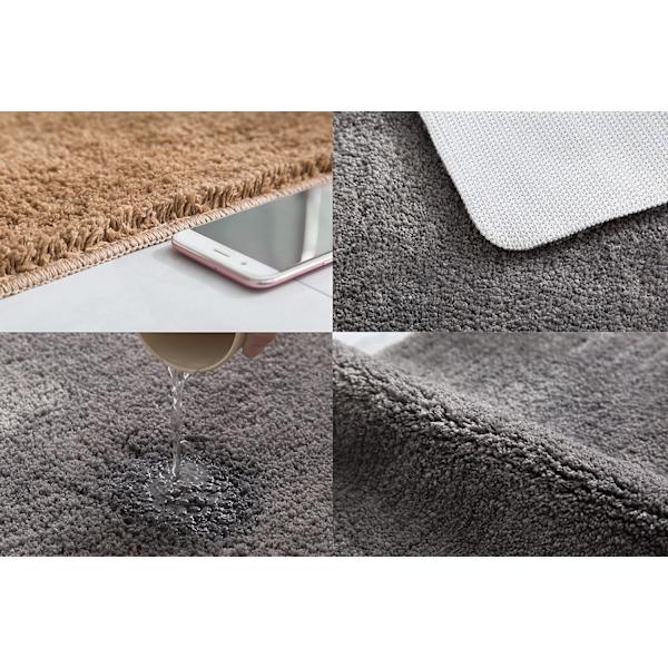 Absorberande halkfri badrumsmatta maskintvättbar badrumsmatta mjuk mikrofiber duschmatta (ljusgrön 40x60cm)