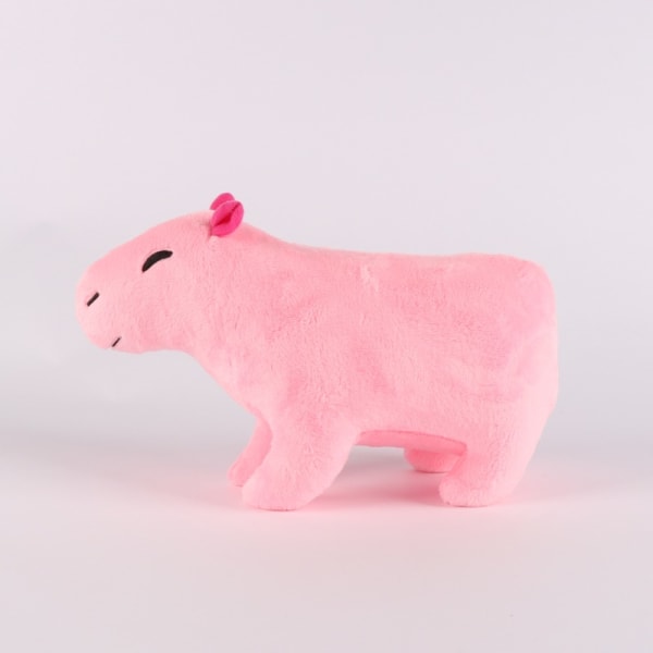 Grå Simulerings Capybara Plyschleksak Capybara Söt Liten Djur Dol