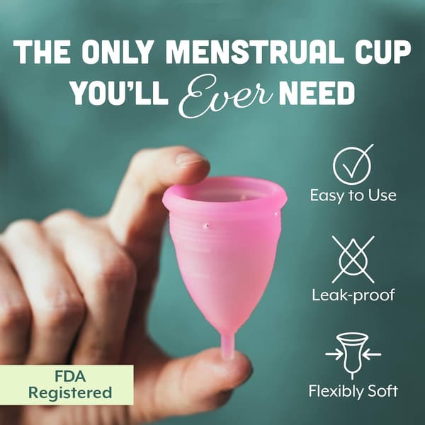 Myk menstruasjonskopp - Beste sensitive gjenbrukbare menskopp - 12 timer