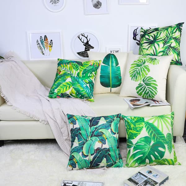Pudebetræk Sofa Blød Pudebetræk Bil Hjem Seng Dekoration 45 x 45cm,