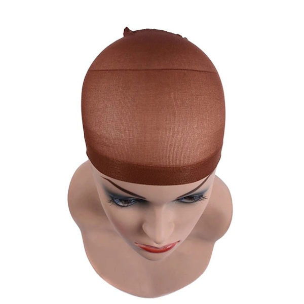 6 stk. Parykkhetter Nylon Pustende Stretchy Parykkhetter for Kvinner M