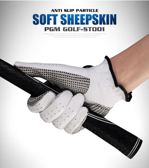 Premium syntetiska golfhandskar för män