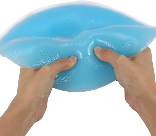 Silikon gel massasjepute for skjønnhetssalonger