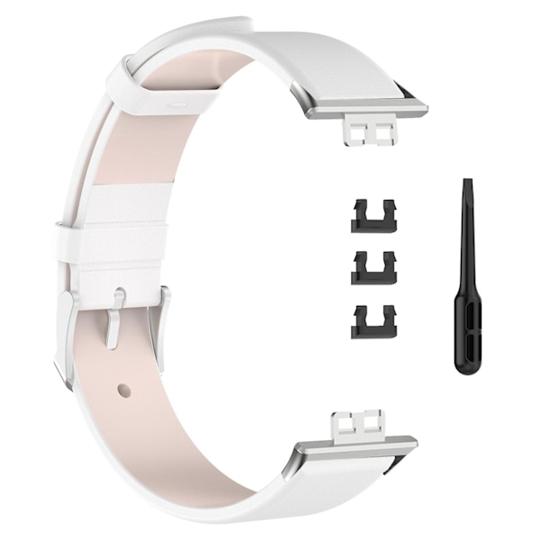 Mote Pure Manual Belt Erstatningsurrem Klokkerem Håndleddsrem For Huawei Watch Fit，HVIT