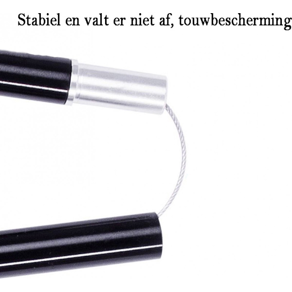 Nordiske gangstave - teleskopisk justerbare - 2 stk. - pro