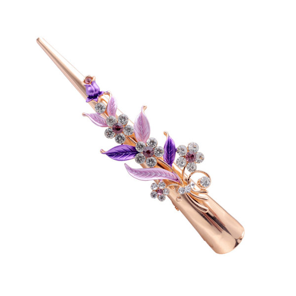 4 st eleganta hårklämmor för kvinnor och flickor Fashion Sparkly Glitt