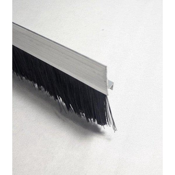 Børsteforsegling 100 cm Aluminiumprofil H Trækstop