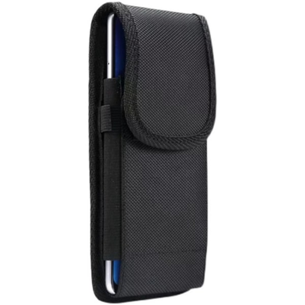 1 st, vertikal midjeväska för mobiltelefoner/smartphones, storlek M