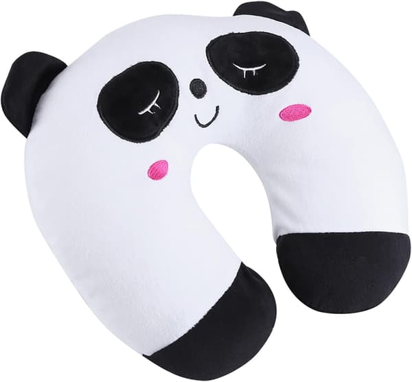 Panda Resepudde för Barn, Nackkudde, Hakstöd, Comforta