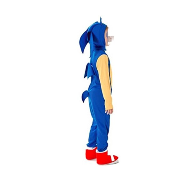 Sonic The Hedgehog Barnkostym för Barn, Barnkläder Sonic t