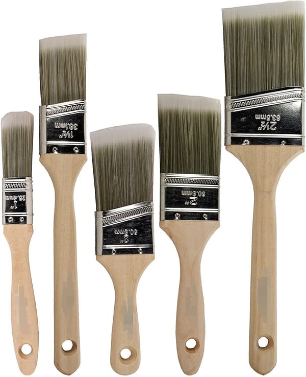 Pro Grade - Malepensler - 5 stk - Malepenselsett