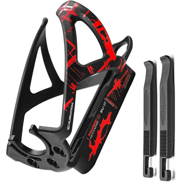Vej MTB Vandflaskeholder, Elastisk Cykelflaskeholder med 2 Dæk