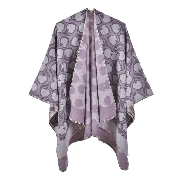 Lilla 1 efterår vinter ny Vintage sjal tørklæde Mode jacquard t