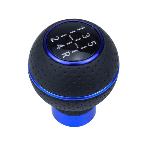 Auto Leather Manual Gear Shift Knob 5 Speed ​​Lever Gear Piece 8m