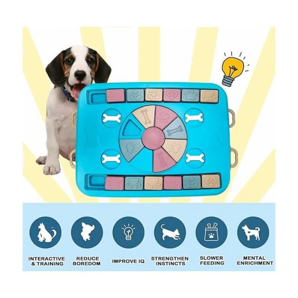 Hundleksakspussel Hundgodispussel Interaktivt hundpussel Valppussel