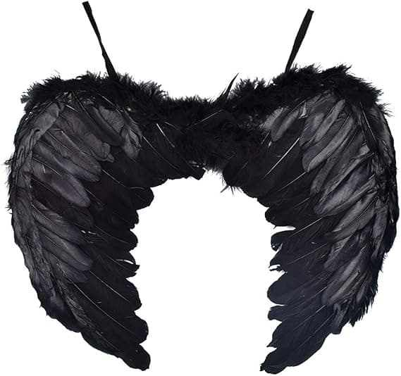 OBEEII Maleficent Kostym Flickor Halloween Karneval Tutu Klänning wit