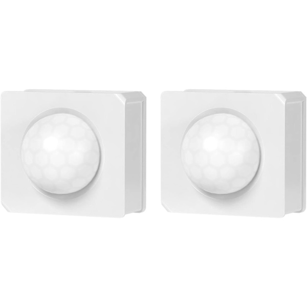 2 st ZigBee rörelsesensor, trådlös rörelsesensor mottagare Ale