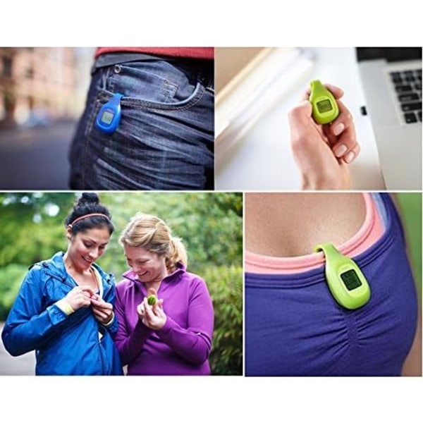 Fitbit Zip Clip, 2 stk. Sort Udskiftningsclips Kun til Fitbit Zip