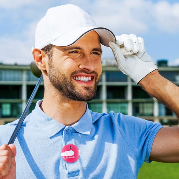 Golf Score Counter Mini Golf Stroke Counter Et-knaps Nulstilling og