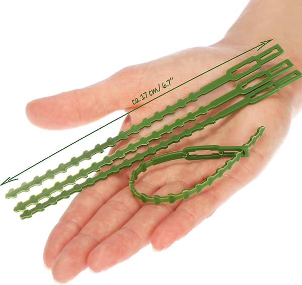200x Plantebinder - Grøn Plantebinder - Universalbinder - Blomst