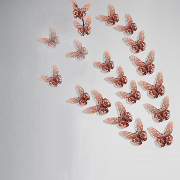 3D Fjärilsväggdekaler  Fjärilsväggdekaler Rum Väggdekor