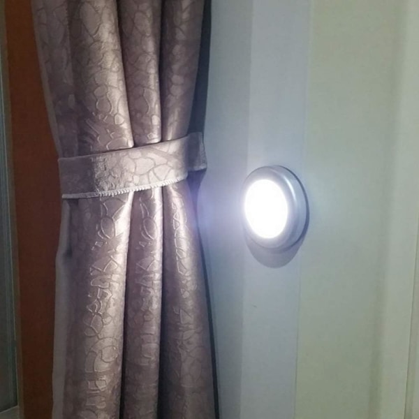 Skåpsbelysning / LED-skåp 6 nattlampor LED rörelsesensor