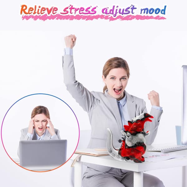 3D Pop It Fidget-legetøj til børn og voksne, Pop Its Fidget-legetøj, Sq