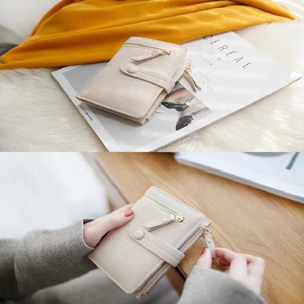 Multifunksjonell lommebok for kvinner - Dobbel fold Zero Wallet