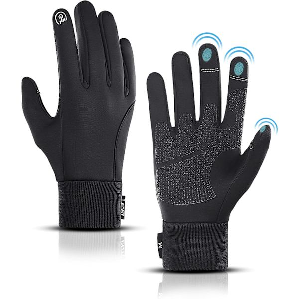 Svarta Vinterhandskar med Touchscreen för Män och Kvinnor