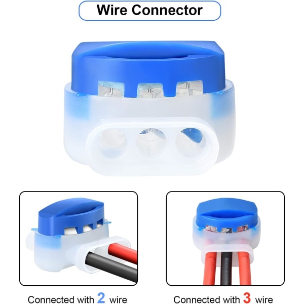 20 Pieces Resin Filled Cable Connectors, Original 314 Connectors