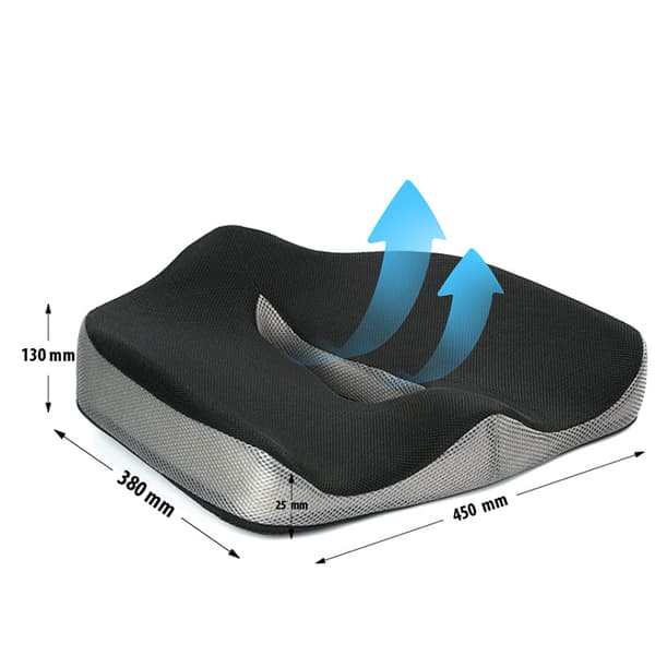 Memory Foam Sædepude, Pude til Kontorstol Auto Bilhjul