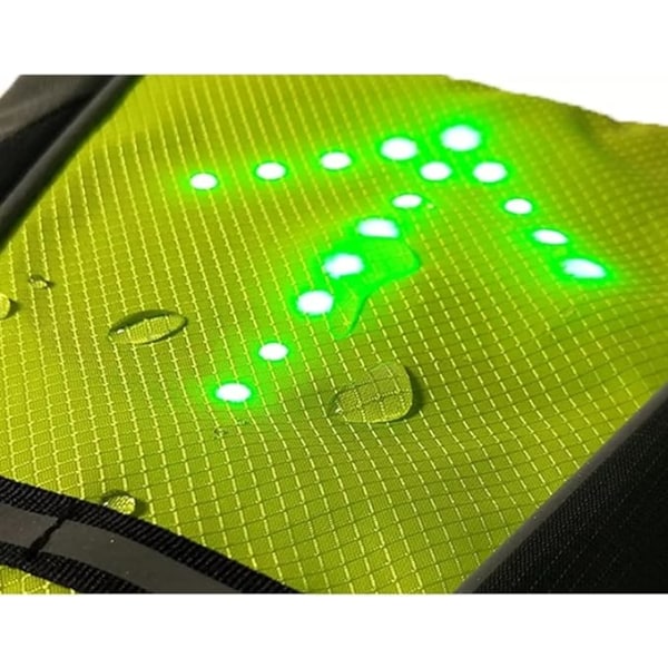 1 stk. LED-refleks blinklys med retningssignalering til cykler