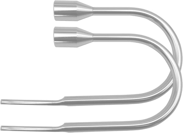 Gardinklips U-design krok i metall