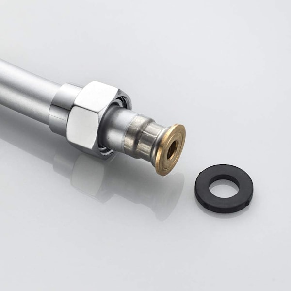 G852-20 Anti-kink hånddusjslange, 2,0 m dusjslange, gummi, hv