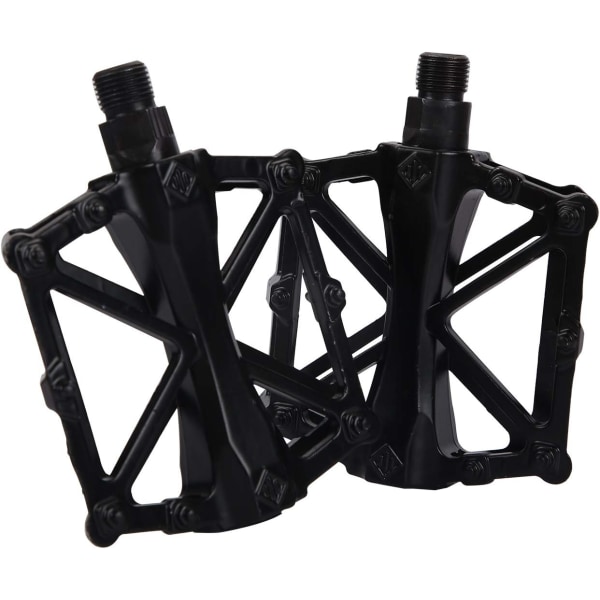 Aluminiumslegering MTB-sykkelpedal, slitesterk sklisikker 9/16 tommers MTB-sykkel