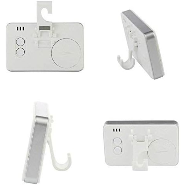 Suo SI Kylskåpstermometer, Mini LCD Digital Vattentät Kylskåp Fre