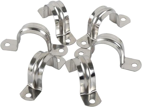 32MM 304 Rustfrit Stålrørsklemme U-formet Rørklemme