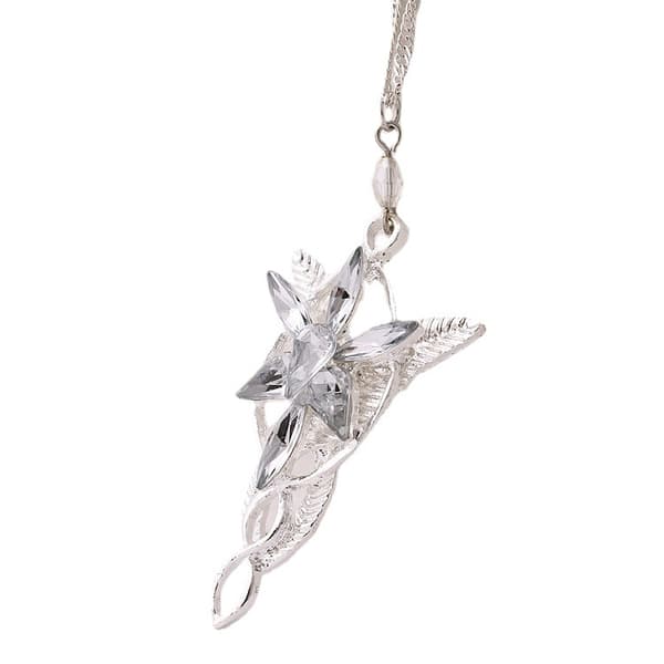 Halsband Arwen Evenstar Sagan om ringen silverpläterat silver