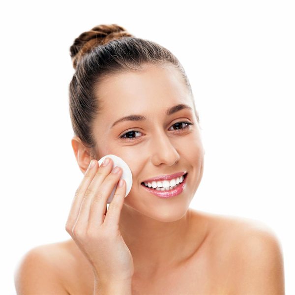 Premium 100% bomulds makeupfjerner pads 200 pads (pakke med 2)