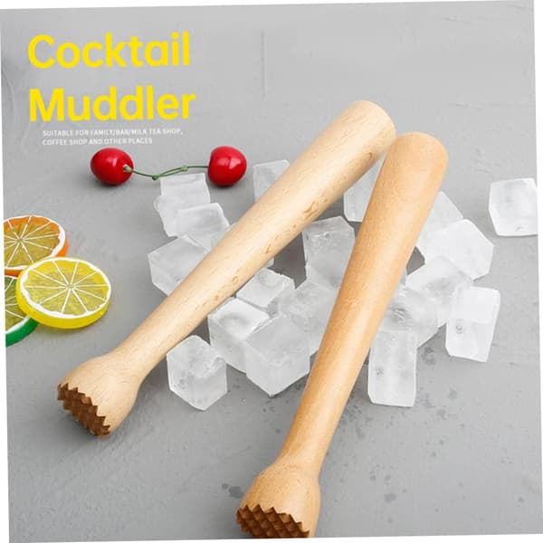 Cocktail Muddler Bar Træ Bar Mojito Masher Isknuser Bartman