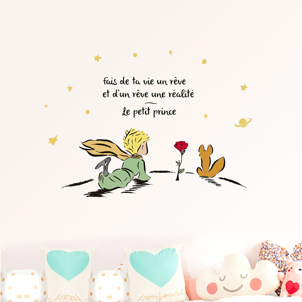 The Little Prince Wall Sticker Wall Stickers Quotes Make Your Lif