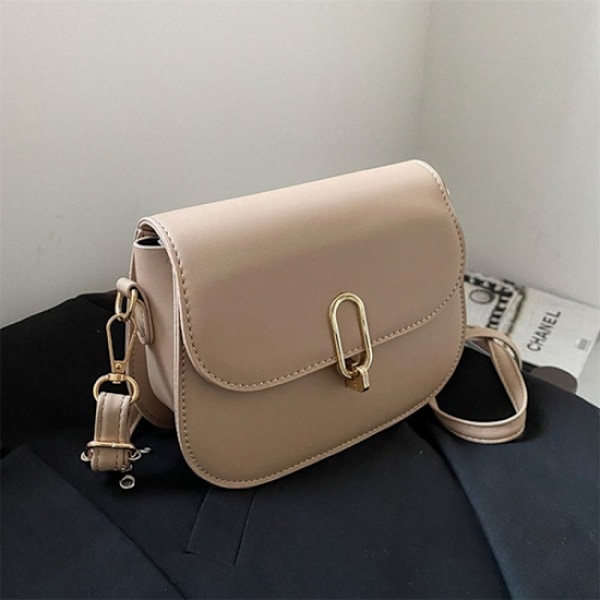 Khaki dame skuldertaske underarm tasker KHAKI
