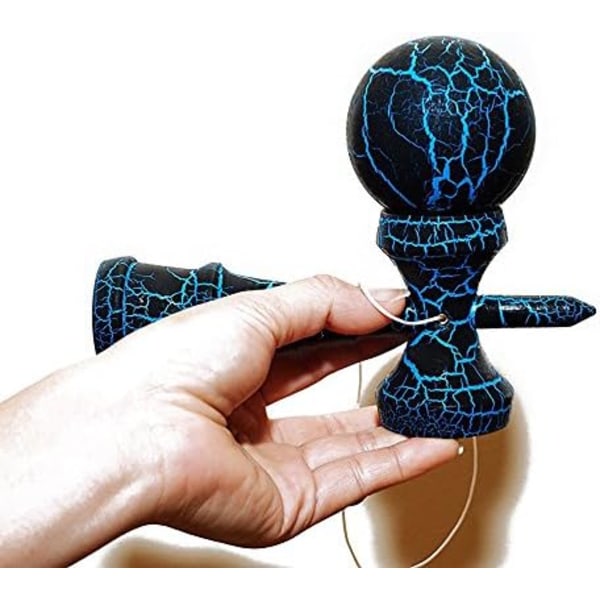 Kendama japansk sprickfärg Kendama leksak bollspel för barn leksak W