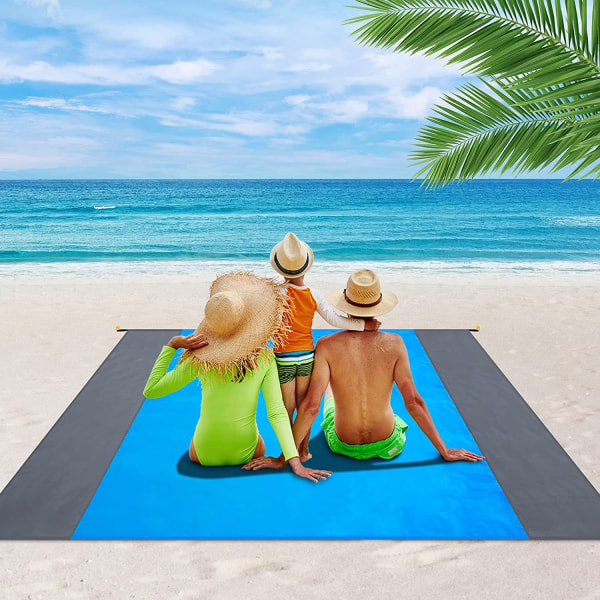 Beach Blanket, Sand Free Waterproof Sandproof Beach Mat Outdoor P