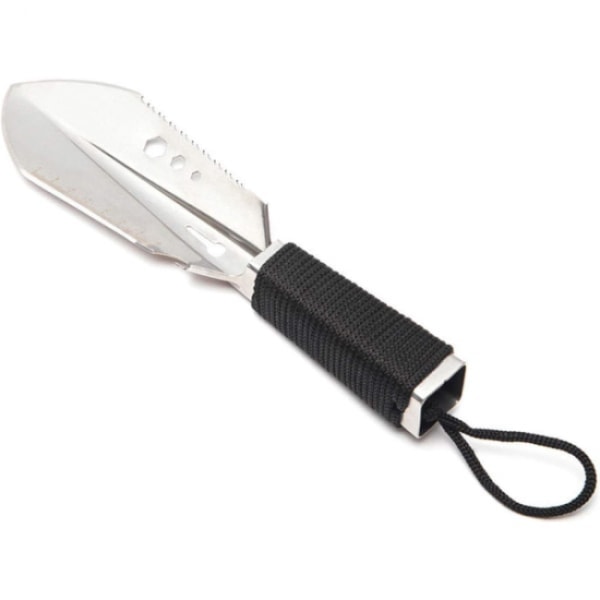 Anti-bøyelig hagespade, kraftig rustfritt stål spade for