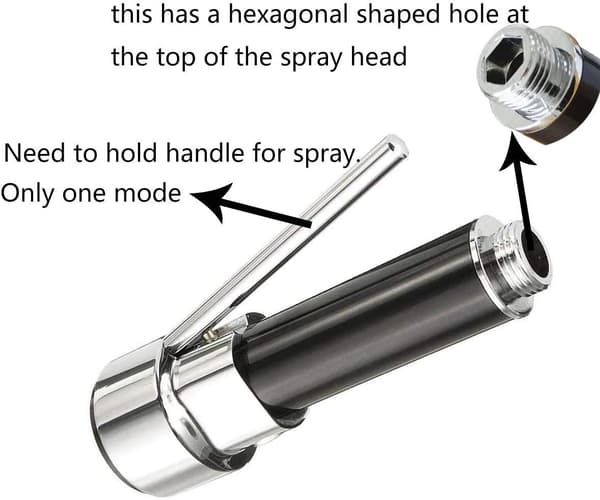 Moderne badeværelse køkkenvask hane træk UP Universal Spray Head