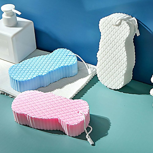 4-pakning Ultra Soft Bath Body Shower Sponge Super Soft Exfoliating