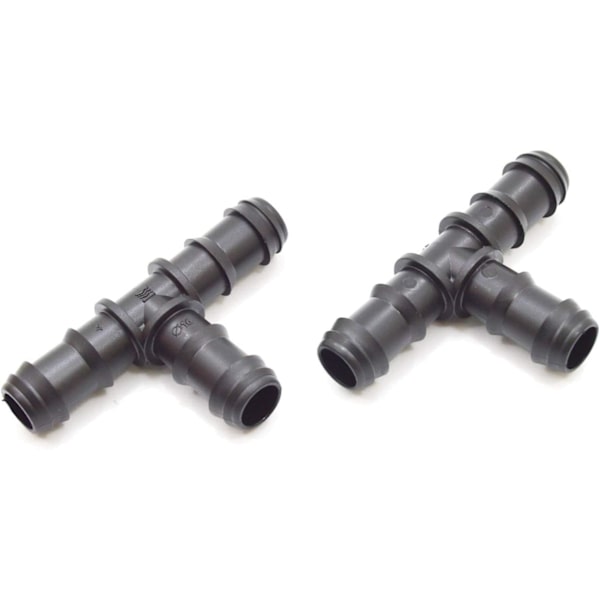 Slangeforbindelser til 20 mm vandingssystem (T-stykke)