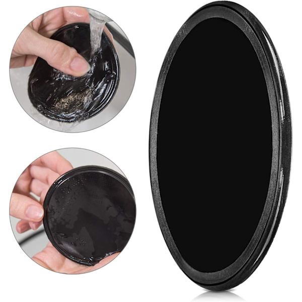 5 stk Nano Magic Gel Adhesive Pads, Gjenbrukbare Silikon Sklisikre